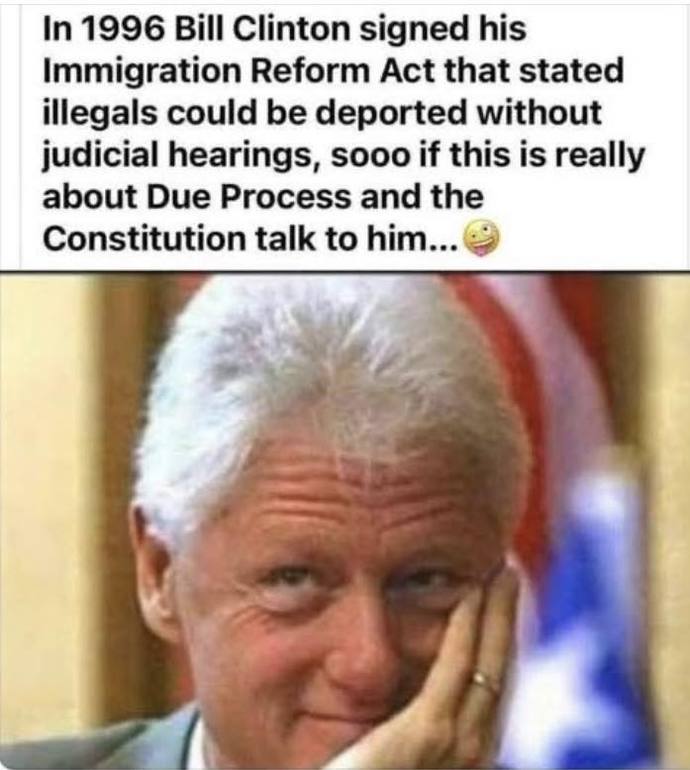 How come Trump gets the Bogo for deporting illegals when Clinton didnt?