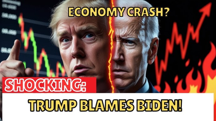 President Trump says ‘good parts’ of economy are his and ‘bad parts are the Biden economy.’ Isn’t he pathetic lol?
