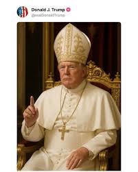 Trump posts a photo of himself dressed as the pope. Thoughts?