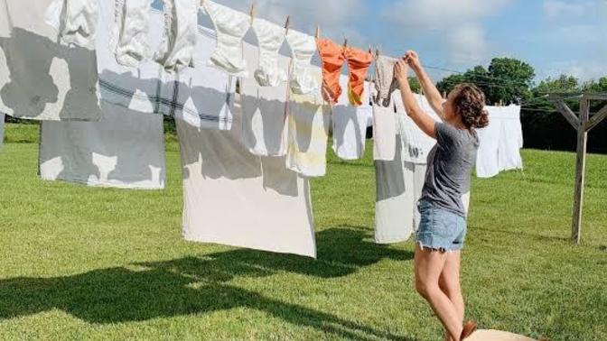 Do people still use washing lines nowadays?