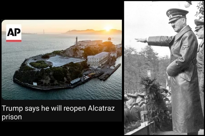 Raise your hand if you thought we needed more concentration camps?