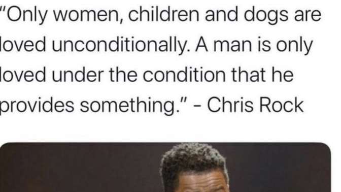 Is Chris rock right?