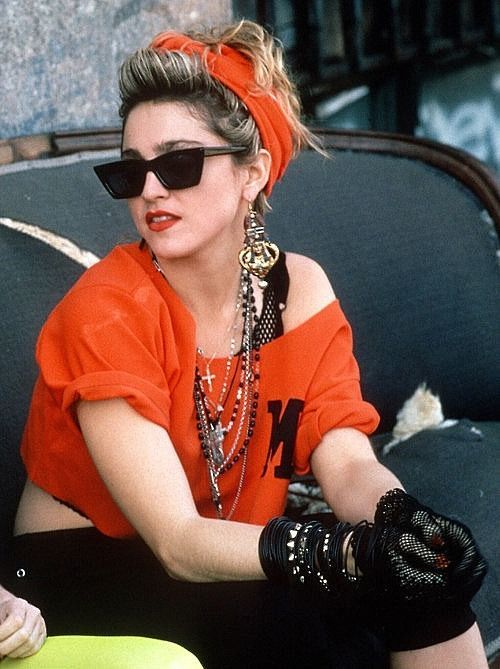 Are the outfits that Madonna wore in the 1980s, which caused so much controversy then, tame in comparison to even the average pop star of today?
