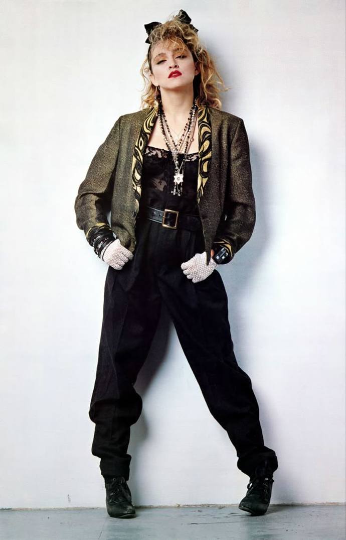 Are the outfits that Madonna wore in the 1980s, which caused so much controversy then, tame in comparison to even the average pop star of today?