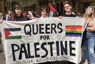 Are these the dumbest people on the planet? How long you figure they would last protesting like this in Gaza?