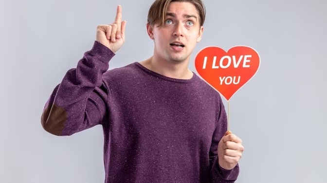He says “I love you” in person and “Love you” in texts , why?