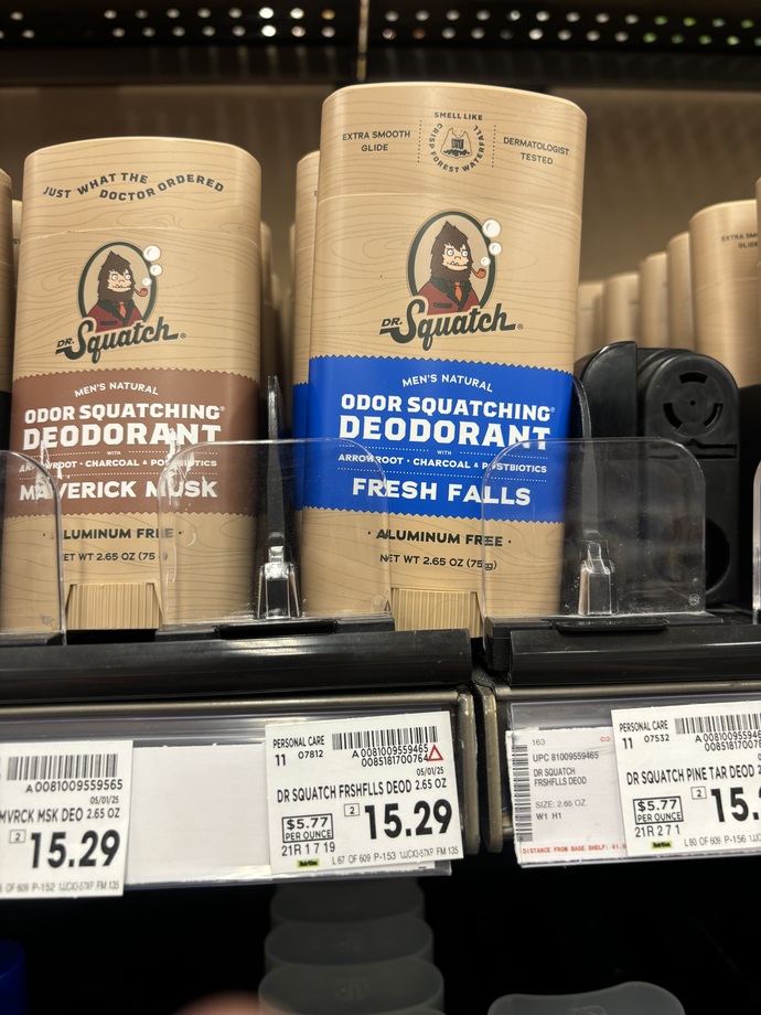 A person who pays this much for a single stick of deodorant is out of their mind. Agree or disagree?