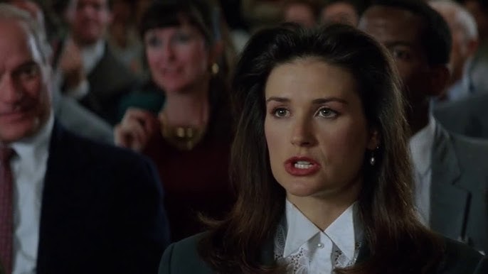Demi Moore in Disclosure was bad for reall