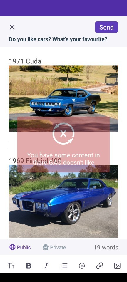 Do you like cars? What's your favourite?