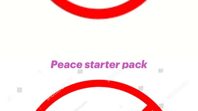 Do you like this peace starter pack?