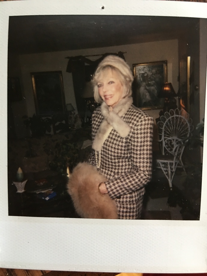 She loved fashion, that’s where I get it from, haha