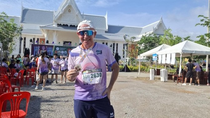 Yesterday I completed my first half marathon for many years. What is an event or sport that you have come back to?