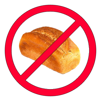 What kind of food you never eat with bread?