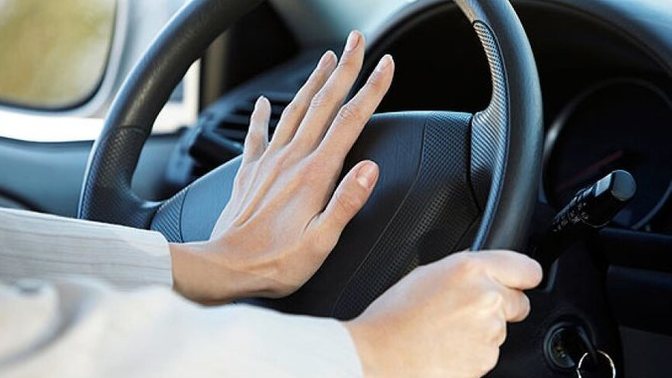 How often do you have to honk your horn at another driver?