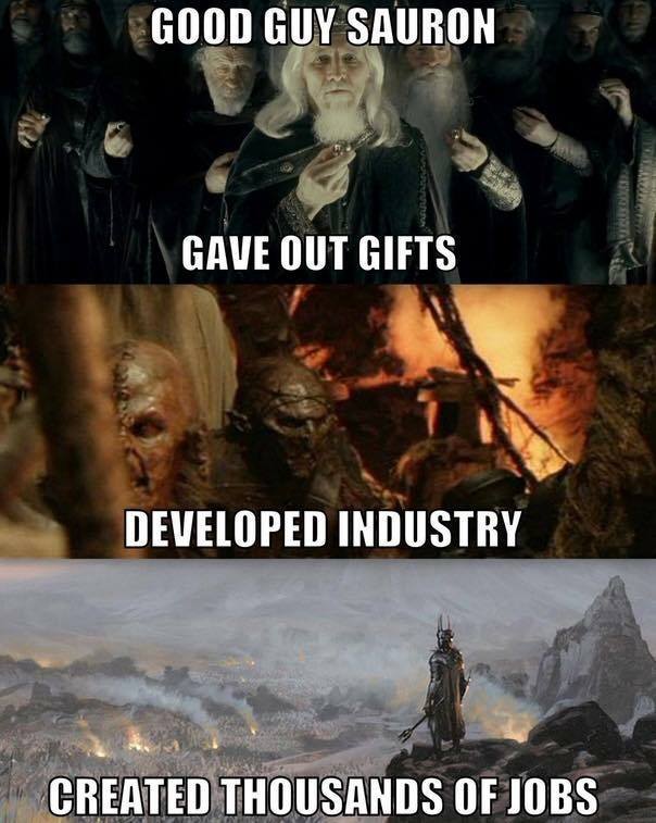 Name a villain you think was the actual guy?