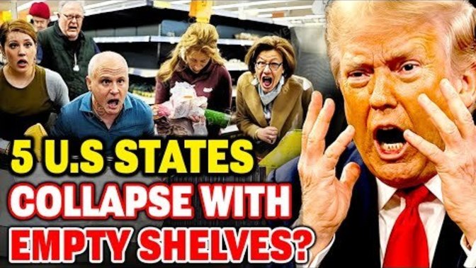 Where The Middle Class Is Crashing: 5 U. S. Cities With Empty Shelves and Bills Piling Up. Can you guess which 5 cities they are?