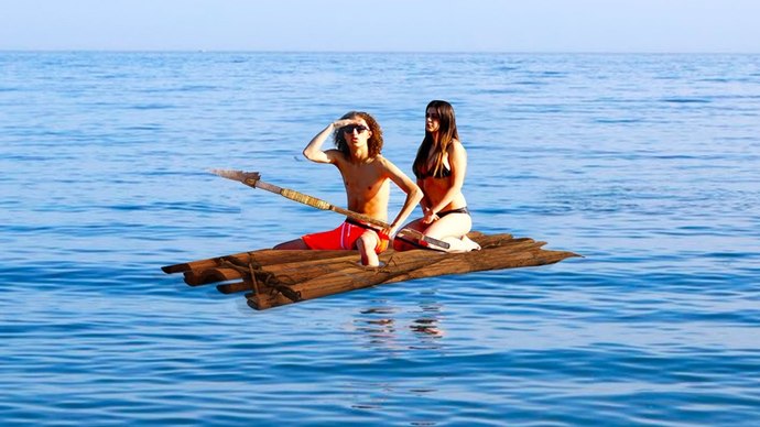 If you wanted to sail around the world, what kind of vessel would you use?