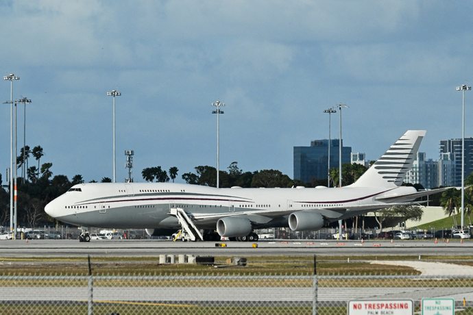 So, Trump riding in a Qatari jet is the smoking gun we’ve all been breathlessly waiting for?