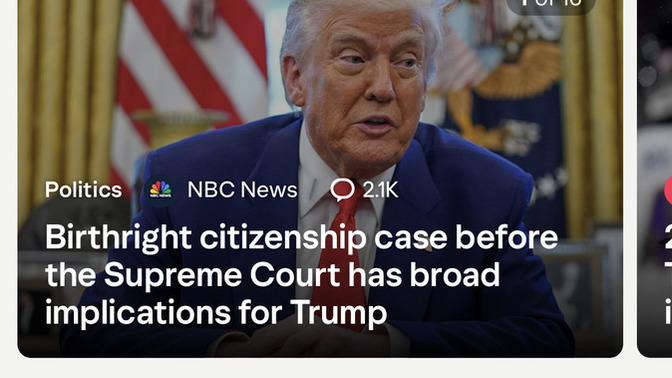 Trump and the 14th amendment?