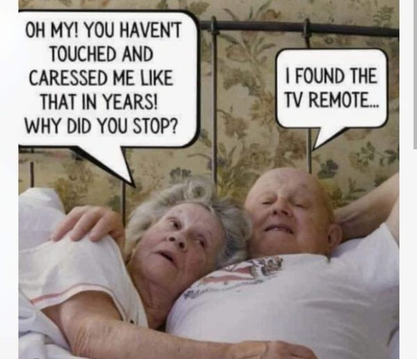 Is it romantic to grow old together, or just a competition to see who can nag longer?