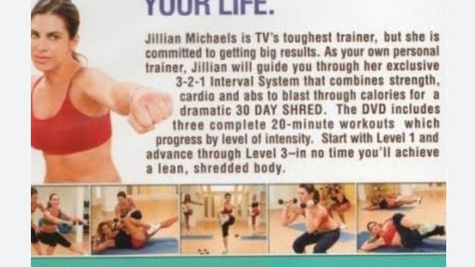 Is 30 Day Shred by Jillian Michaels a good workout to lose weight?