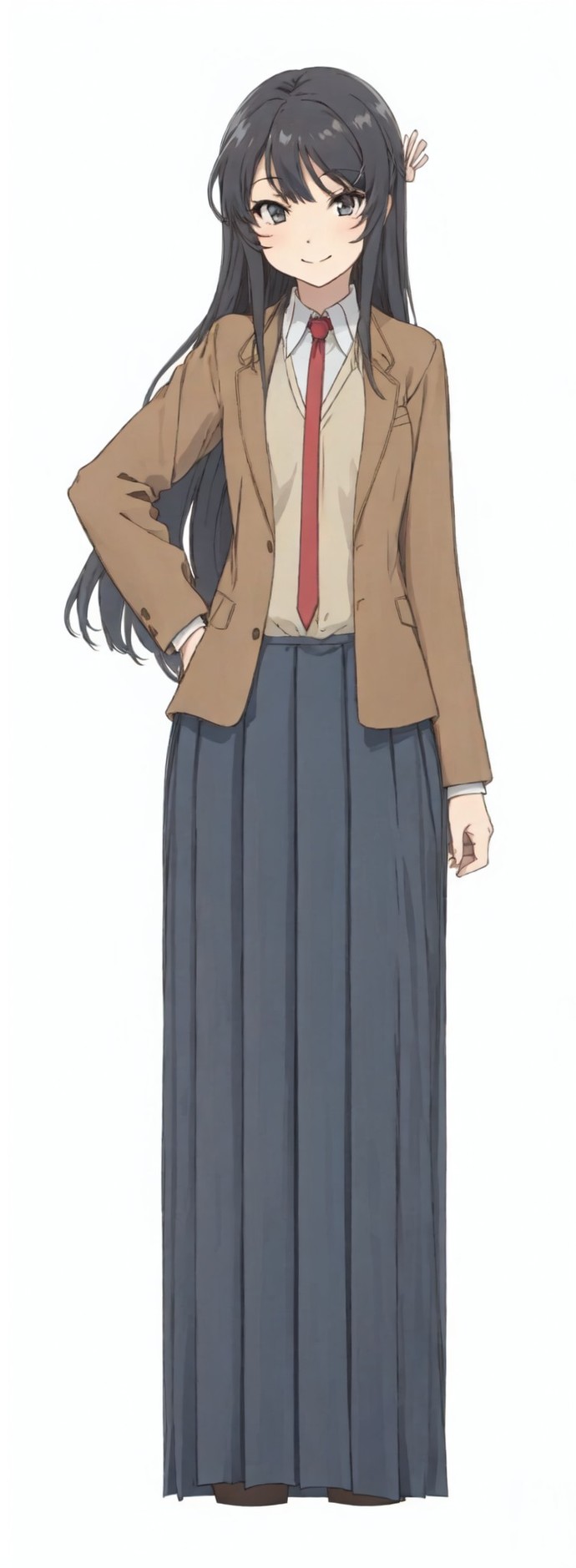 What is her occupation and her personality based on her appearance?