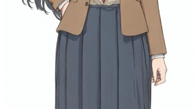 What is her occupation and her personality based on her appearance?