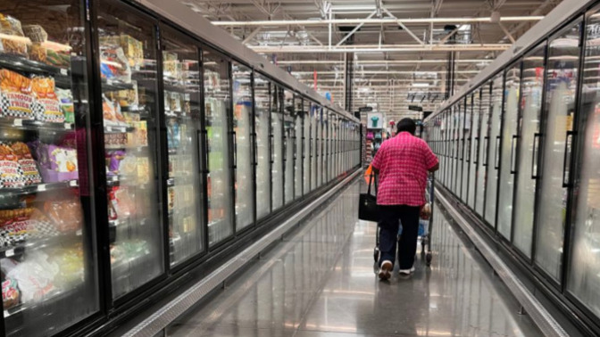 What will US consumers do when stockpiles run out and more expensive inventory (ordered after 4/2) hits shelves at Walmart due to Trump's tarriffs?