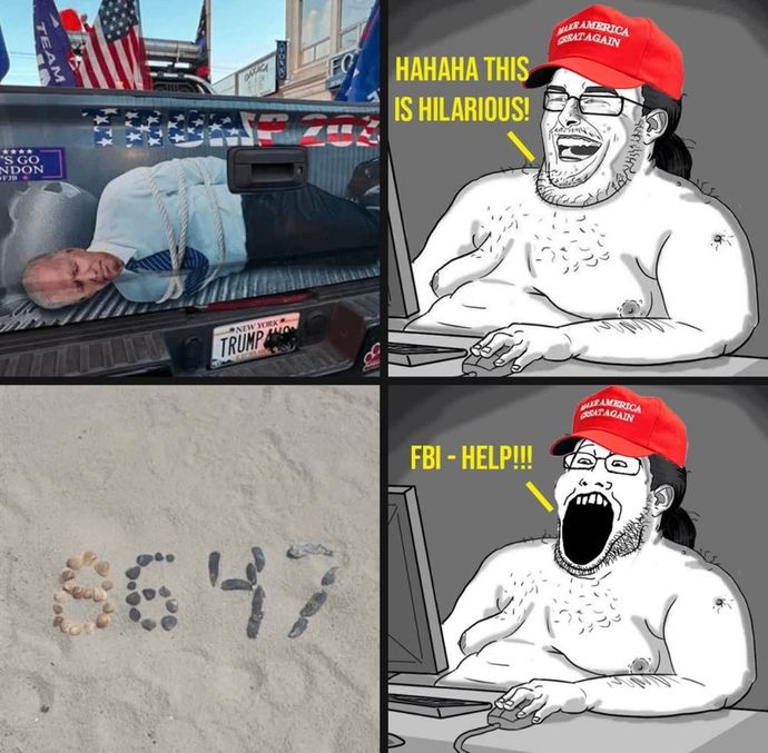 Are you upset about the "86 47" seashells that James Comey posted?