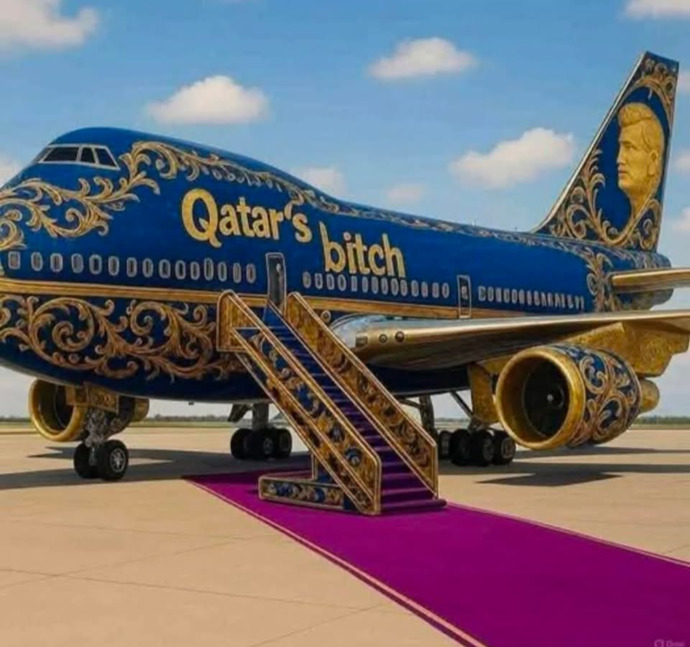 Is Trump familiar with the Emoluments Clause in the Constitution because his comments about the Qatari gift of a mega plane hints that he isnt?