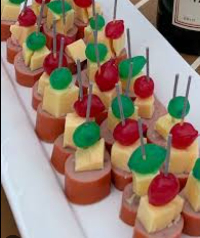 When did you last eat food off a cocktail stick?