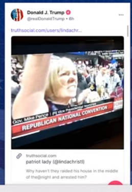 unhinged retweet
