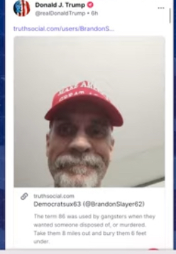 unhinged retweet