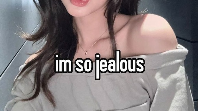 Who is the jealous girl in this situation?
