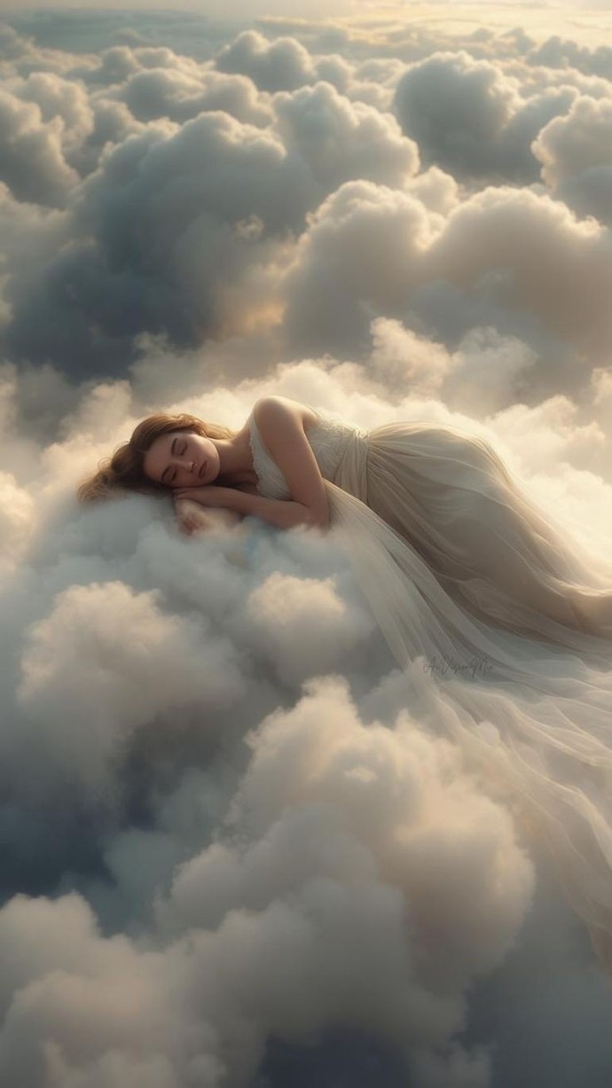 Which song makes you feel like youre on a cloud while youre falling asleep with your eyes closed?