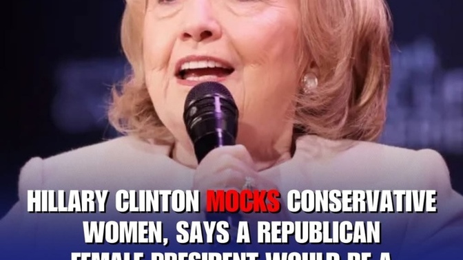 Do you agree or disagree with Hillary Clinton when she says a Republican female president would be a ‘handmaiden to the patriarchy’?