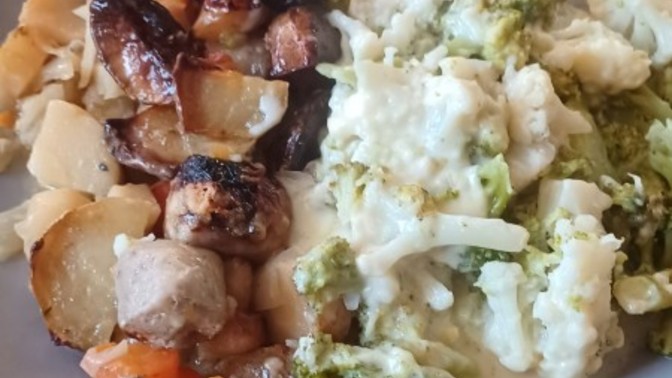 Cauliflower Cheese or Mac & Cheese?