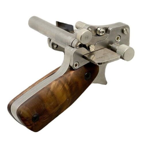 Why is the gun barrell on this gun pointing sideways?