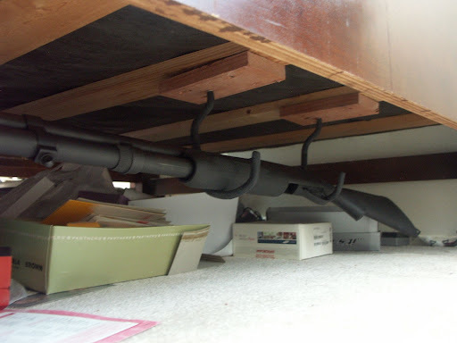 Would you buy this under-bed shotgun mount to have under your bed at your house?
