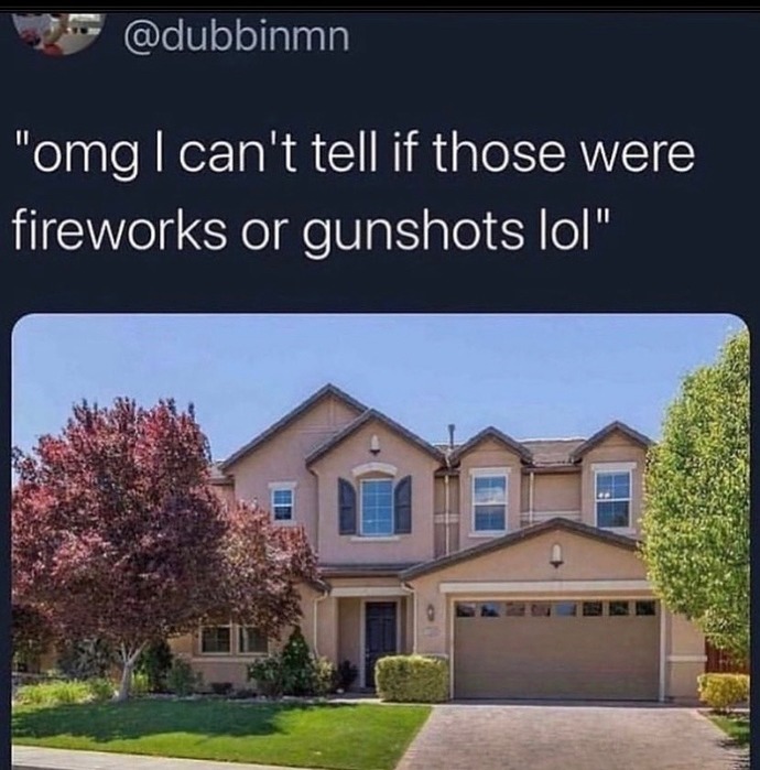 Aren't people in America afraid of living in the suburbs?