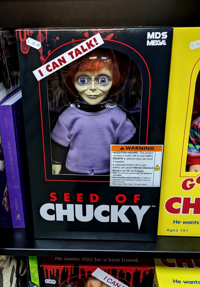 What if your toy doll started talking and replying to you all of a sudden one evening... WWYD?