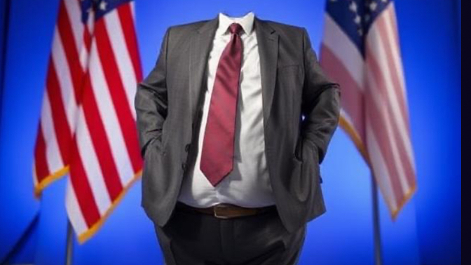Is this true: Zelenskyy a man without a suit, Trump a suit without a man?