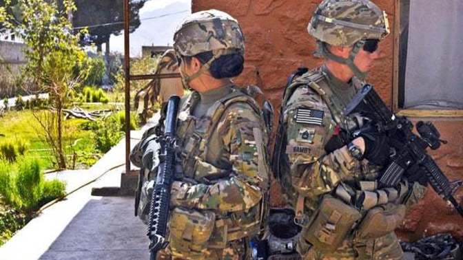 Do you support women in armed combat?