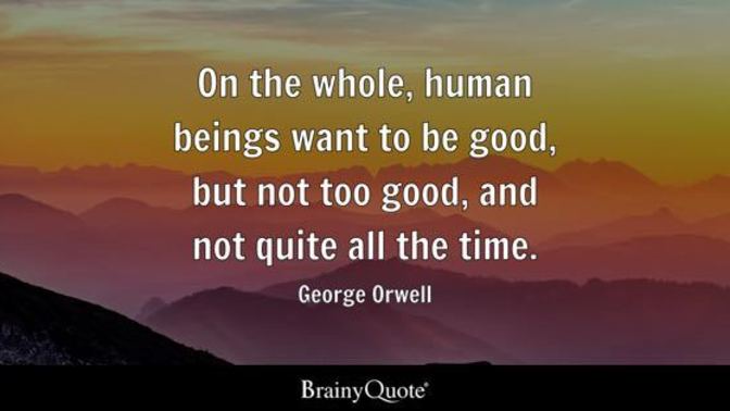 Do you hate human nature?