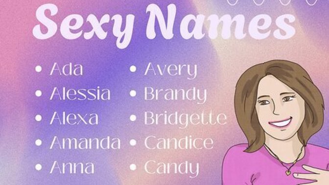 What is the sexiest female name?