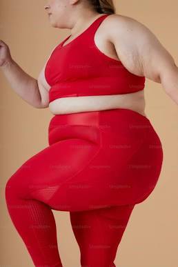 Why do bigger women wear tight clothing and other women that are half her size wear lose clothing?
