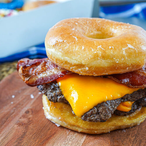 Would you eat a donut smash burger?