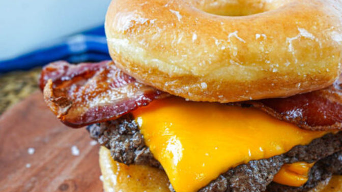 Would you eat a donut smash burger?