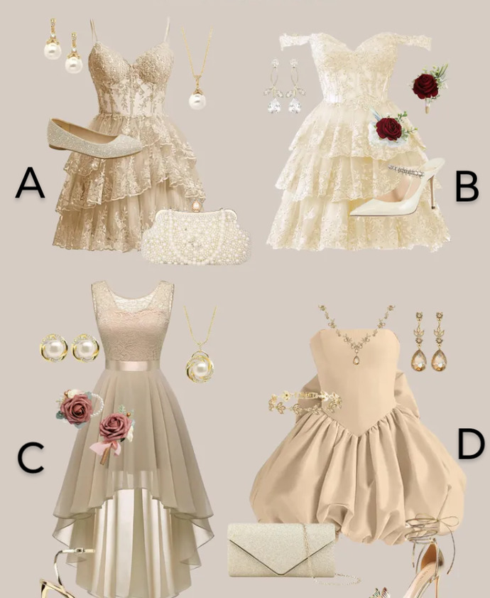 Girls which dress do you like for yourself and guys which dress do you like for your girlfriend?
