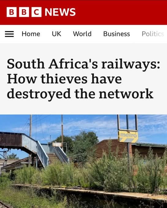 Is there really a problem in South Africa and whom is covering it?
